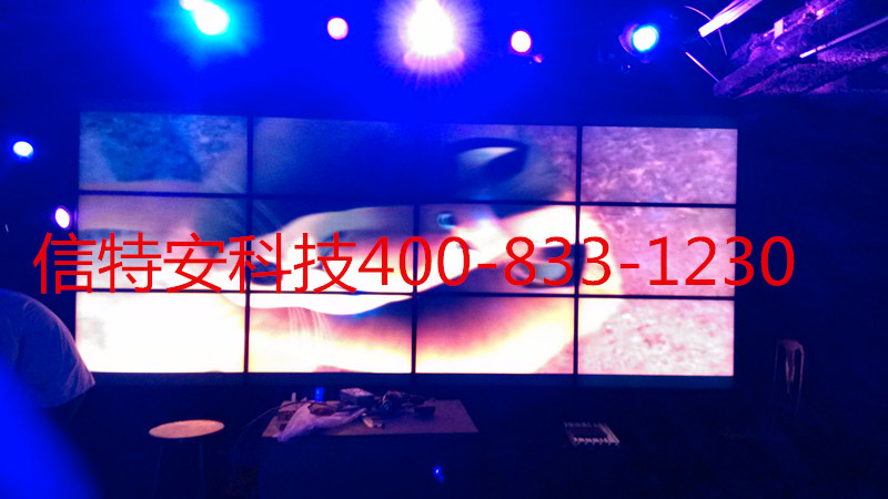 55寸液晶拼接屏入駐于東莞某酒吧