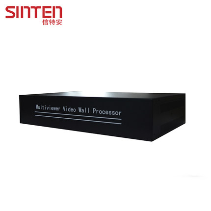 1進(jìn)9出電視拼接器顯示器拼接處理器USB VGA HDMI高清電視機(jī)拼接