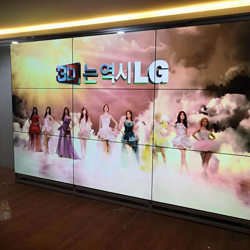 信特安液晶拼接屏入駐西鄉(xiāng)某學校建設工程指揮中心