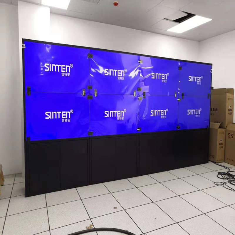 信特安55寸拼接屏入駐肇慶某公司