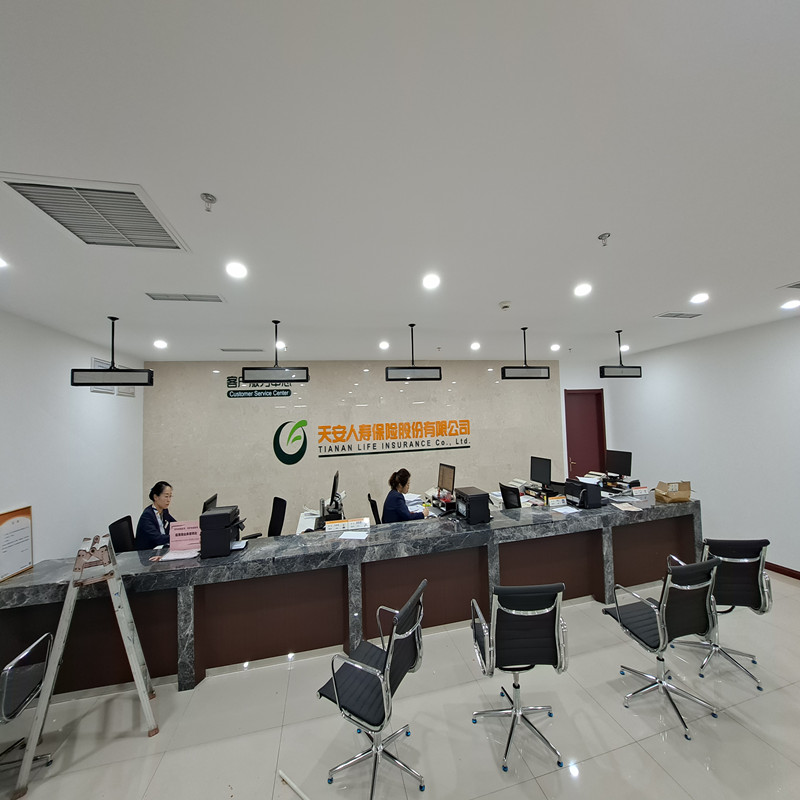 信特安排隊(duì)機(jī)窗口屏入駐山東威海某保險(xiǎn)公司